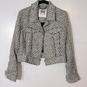 Milly tweed jacket live edge